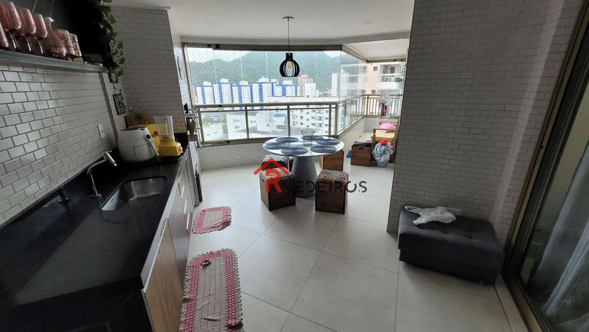 Foto 5 de Apartamento com 3 quartos à venda, 118m2 em Canto do Forte, Praia Grande - SP