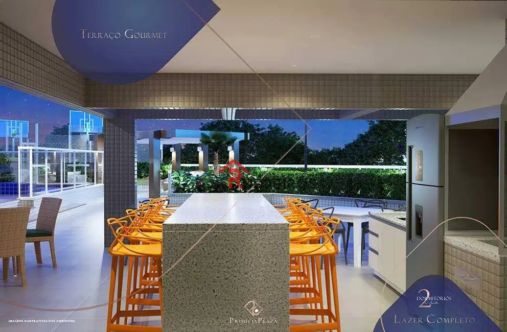 Foto 8 de Apartamento com 2 quartos à venda, 63m2 em Praia Grande - SP