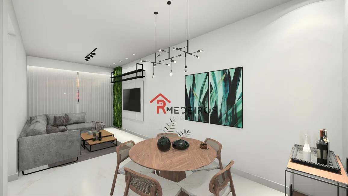 Foto 2 de Apartamento com 2 quartos à venda, 80m2 em Canto do Forte, Praia Grande - SP