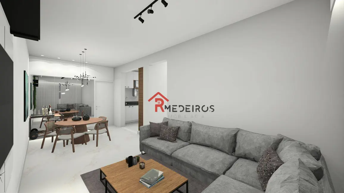 Foto 4 de Apartamento com 2 quartos à venda, 80m2 em Canto do Forte, Praia Grande - SP