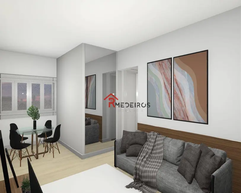 Foto 1 de Apartamento com 2 quartos à venda, 67m2 em Praia Grande - SP