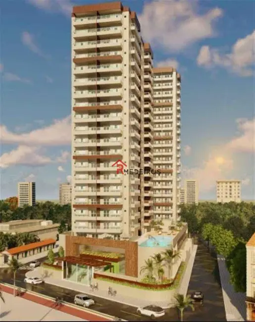 Foto 1 de Apartamento com 2 quartos à venda, 97m2 em Mirim, Praia Grande - SP