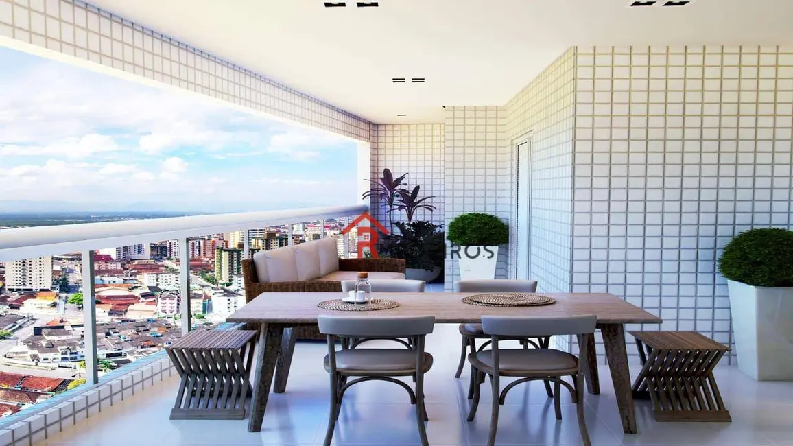 Foto 1 de Apartamento com 2 quartos à venda, 100m2 em Aviação, Praia Grande - SP