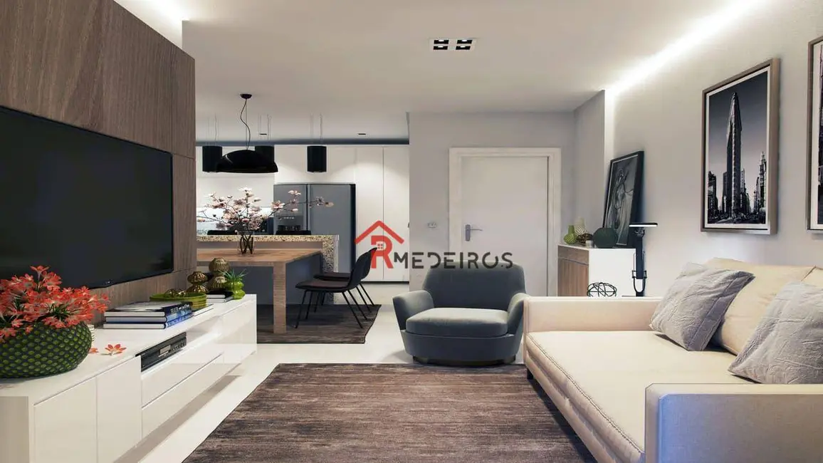 Foto 2 de Apartamento com 2 quartos à venda, 100m2 em Aviação, Praia Grande - SP