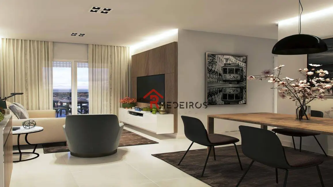 Foto 1 de Apartamento com 3 quartos à venda, 128m2 em Aviação, Praia Grande - SP