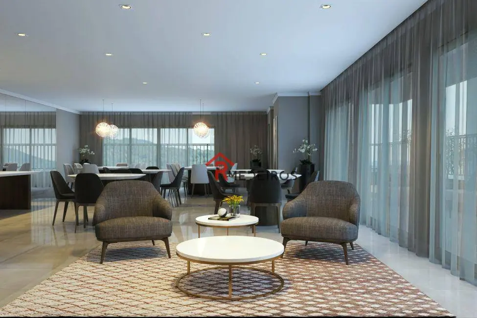 Foto 2 de Apartamento com 3 quartos à venda, 144m2 em Canto do Forte, Praia Grande - SP