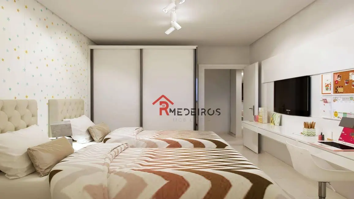 Foto 1 de Apartamento com 3 quartos à venda, 126m2 em Aviação, Praia Grande - SP