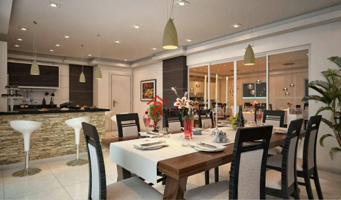 Foto 3 de Apartamento com 2 quartos à venda, 120m2 em Aviação, Praia Grande - SP