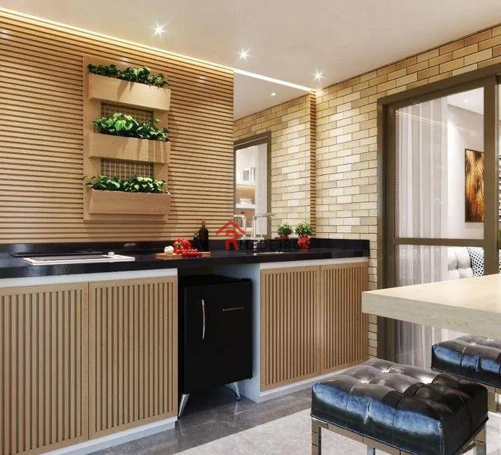 Foto 3 de Apartamento com 2 quartos à venda, 118m2 em Boqueirão, Praia Grande - SP