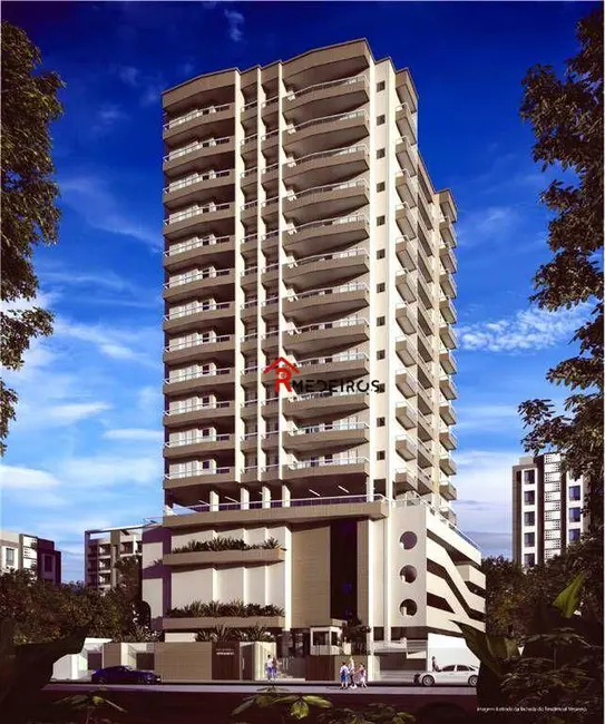 Foto 2 de Apartamento com 2 quartos à venda, 70m2 em Aviação, Praia Grande - SP