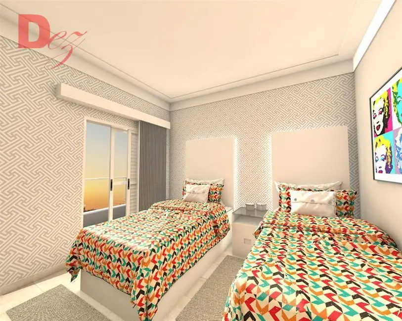 Foto 4 de Apartamento com 2 quartos à venda, 65m2 em Aviação, Praia Grande - SP