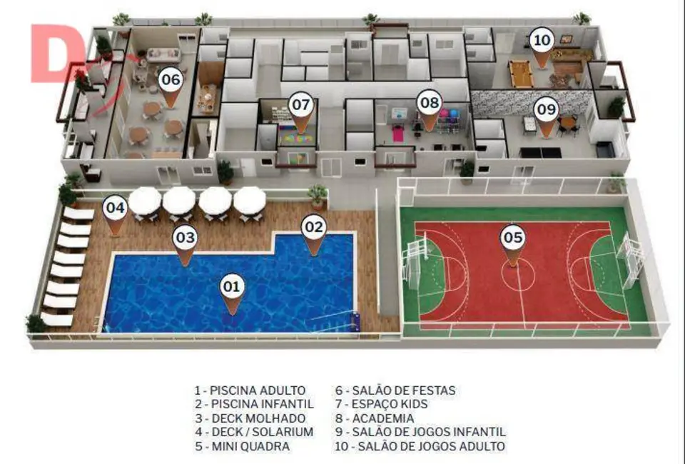 Apartamento com 2 quartos à venda, 63m2 em Aviação, Praia Grande - SP - imagem 7 Foto 7 de Apartamento com 2 quartos à venda, 63m2 em Aviação, Praia Grande - SP