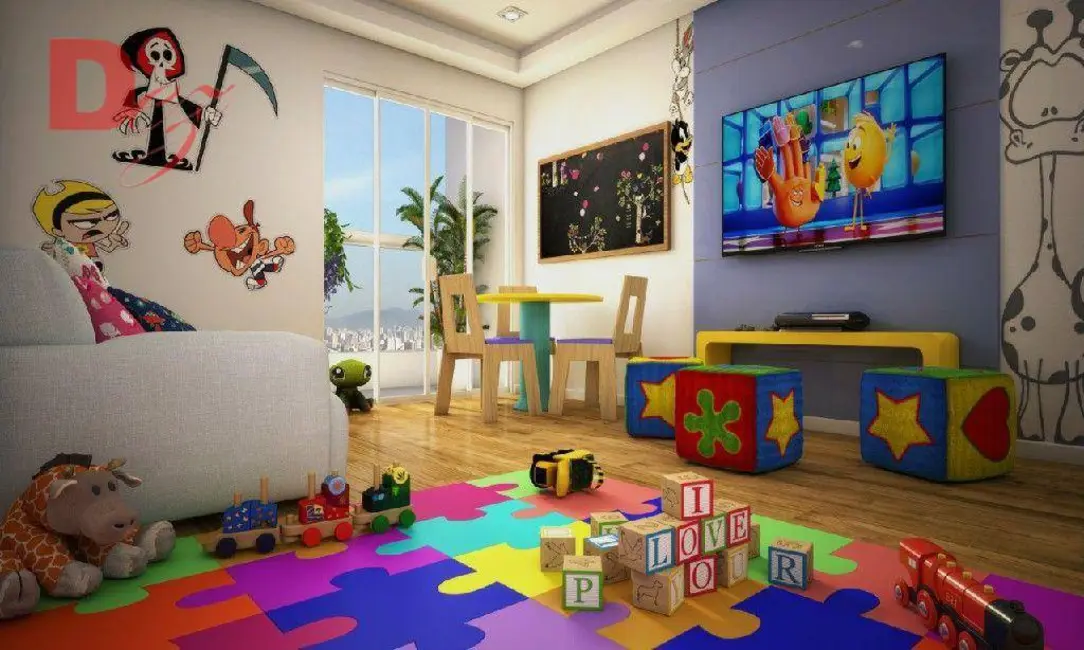 Foto 3 de Apartamento com 2 quartos à venda, 69m2 em Caiçara, Praia Grande - SP