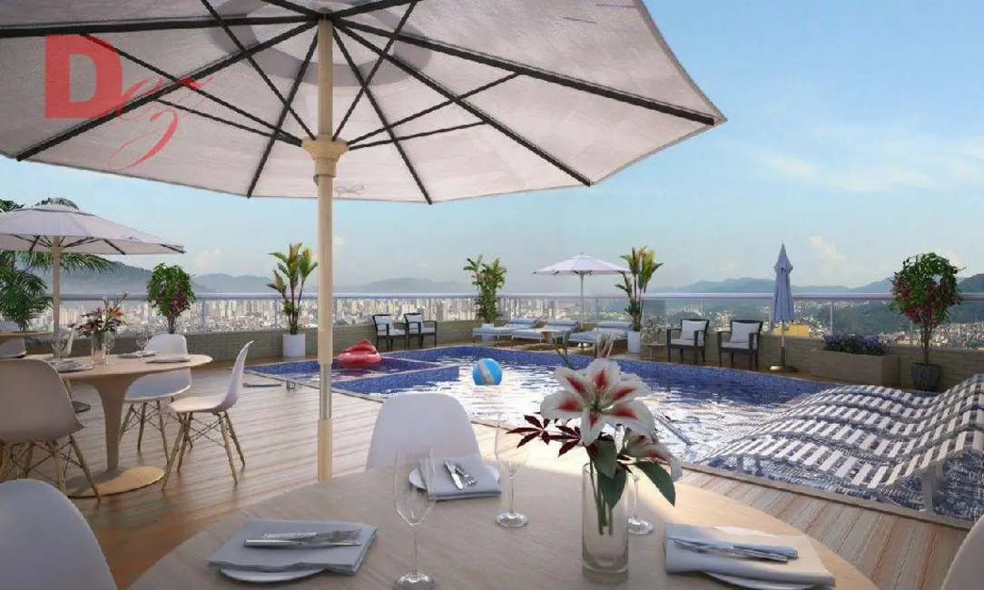 Foto 1 de Apartamento com 2 quartos à venda, 69m2 em Caiçara, Praia Grande - SP