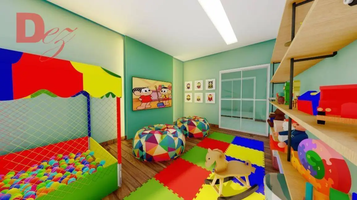 Foto 2 de Apartamento com 1 quarto à venda, 55m2 em Caiçara, Praia Grande - SP