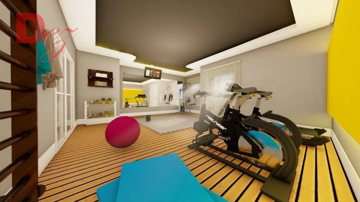 Foto 9 de Apartamento com 1 quarto à venda, 55m2 em Caiçara, Praia Grande - SP