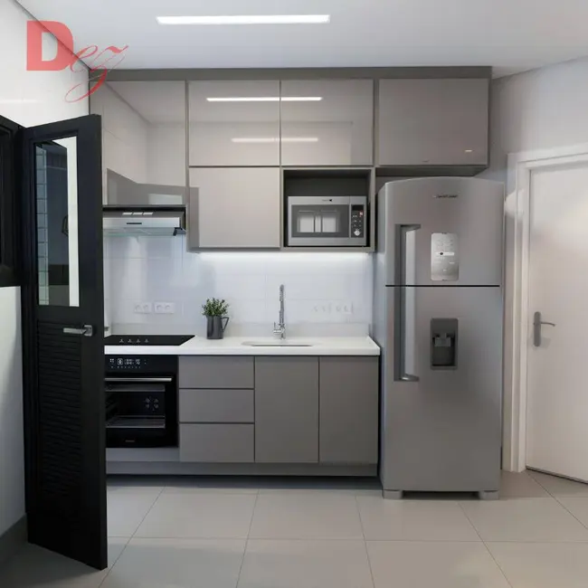 Apartamento com 1 quarto à venda, 44m2 em Praia Grande - SP - imagem 9 Foto 9 de Apartamento com 1 quarto à venda, 44m2 em Praia Grande - SP