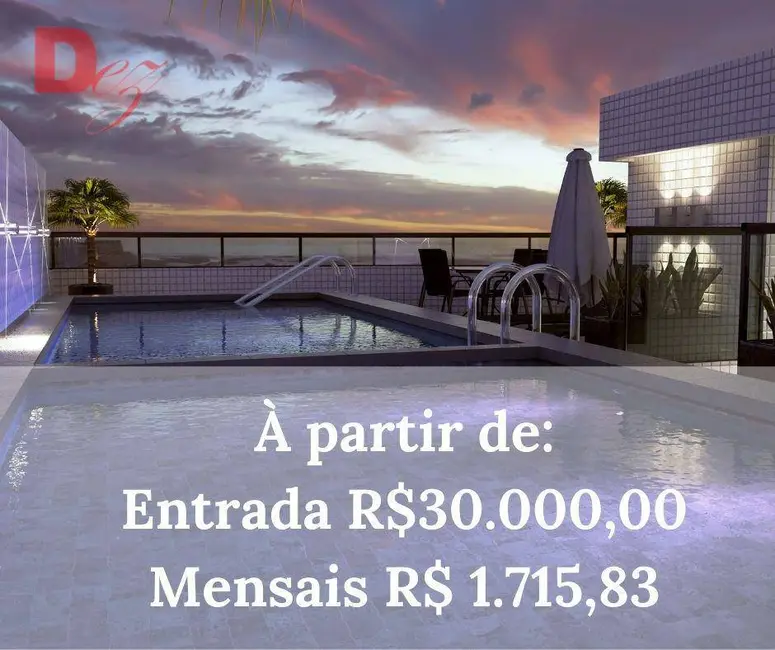 Foto 1 de Apartamento com 1 quarto à venda, 60m2 em Praia Grande - SP