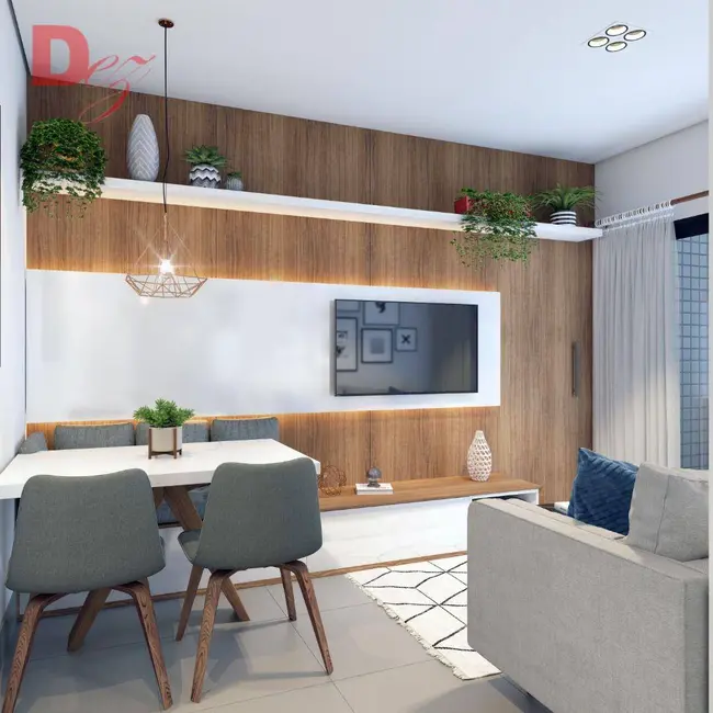 Foto 8 de Apartamento com 1 quarto à venda, 60m2 em Praia Grande - SP