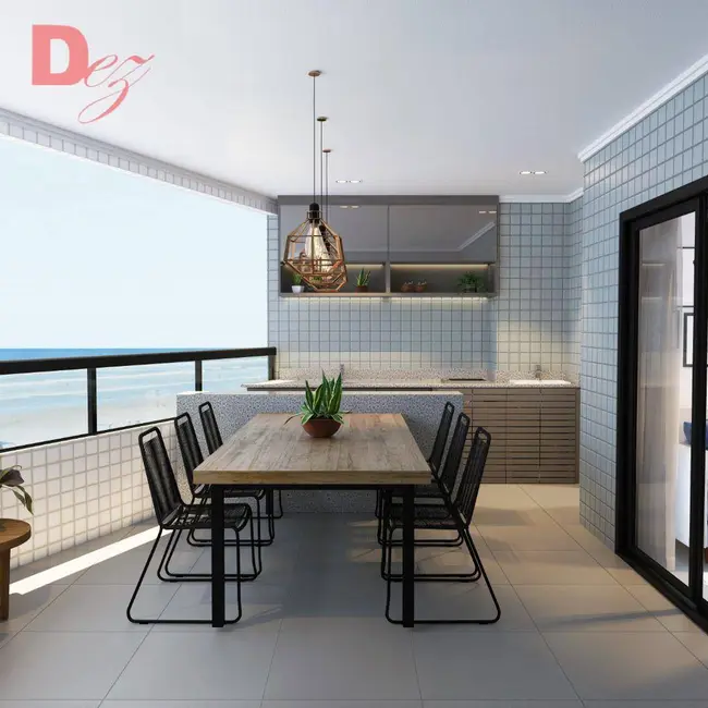 Foto 4 de Apartamento com 1 quarto à venda, 60m2 em Praia Grande - SP