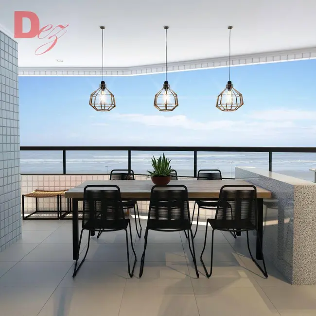 Foto 5 de Apartamento com 1 quarto à venda, 60m2 em Praia Grande - SP