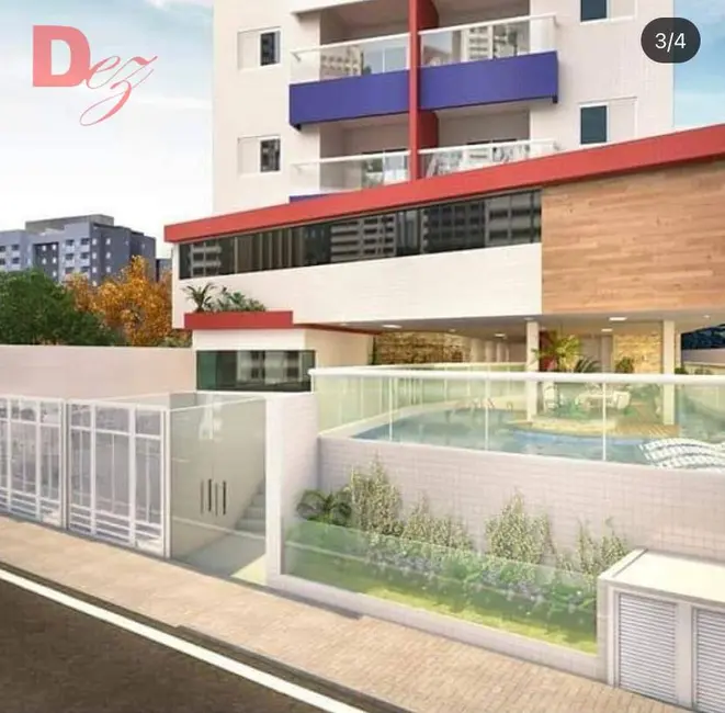 Foto 2 de Apartamento com 2 quartos à venda, 65m2 em Praia Grande - SP