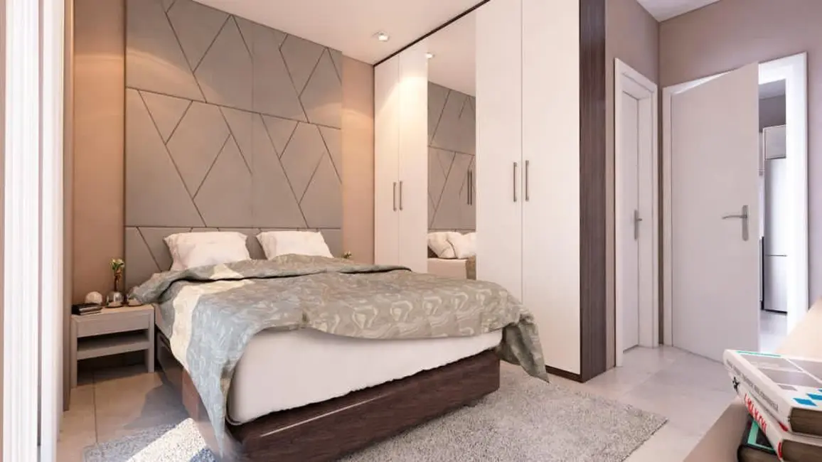 Apartamento com 1 quarto à venda, 40m2 em Guilhermina, Praia Grande - SP - imagem 9 Foto 9 de Apartamento com 1 quarto à venda, 40m2 em Guilhermina, Praia Grande - SP