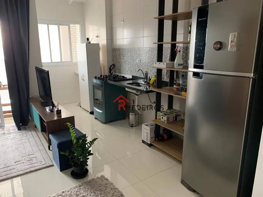 Foto 5 de Apartamento com 1 quarto à venda, 44m2 em Caiçara, Praia Grande - SP