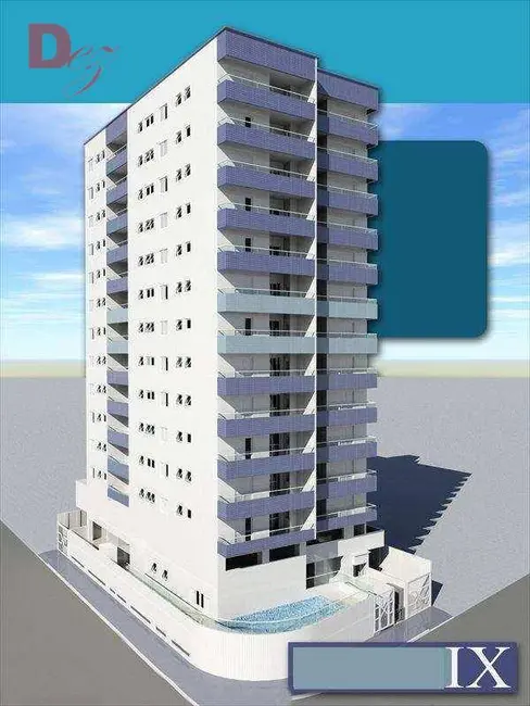Foto 3 de Apartamento com 2 quartos à venda, 87m2 em Aviação, Praia Grande - SP