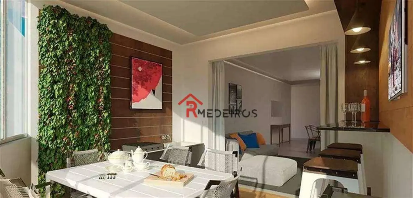 Foto 3 de Apartamento com 1 quarto à venda, 74m2 em Aviação, Praia Grande - SP