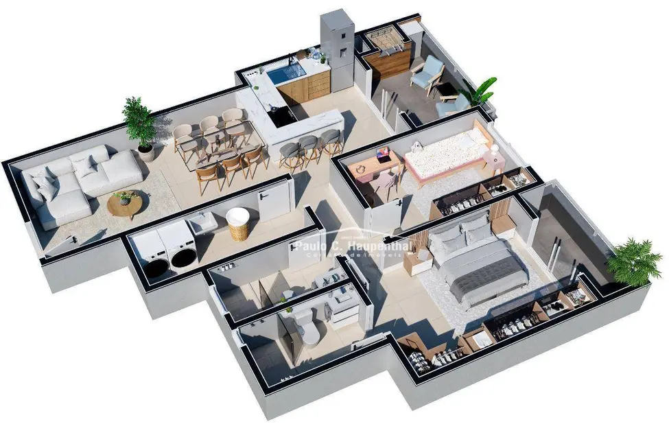 Foto 6 de Apartamento com 2 quartos à venda, 152m2 em Centro, Balneario Arroio Do Silva - SC