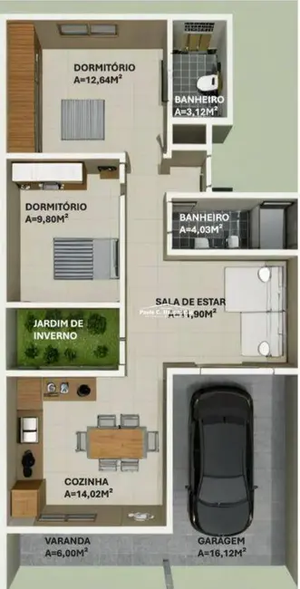 Foto 2 de Casa com 2 quartos à venda, 180m2 em Balneario Arroio Do Silva - SC