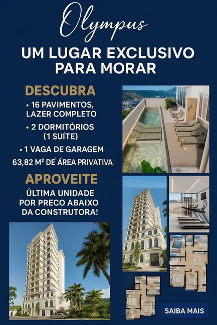 Foto 2 de Apartamento com 2 quartos à venda, 64m2 em São Francisco de Assis, Camboriu - SC