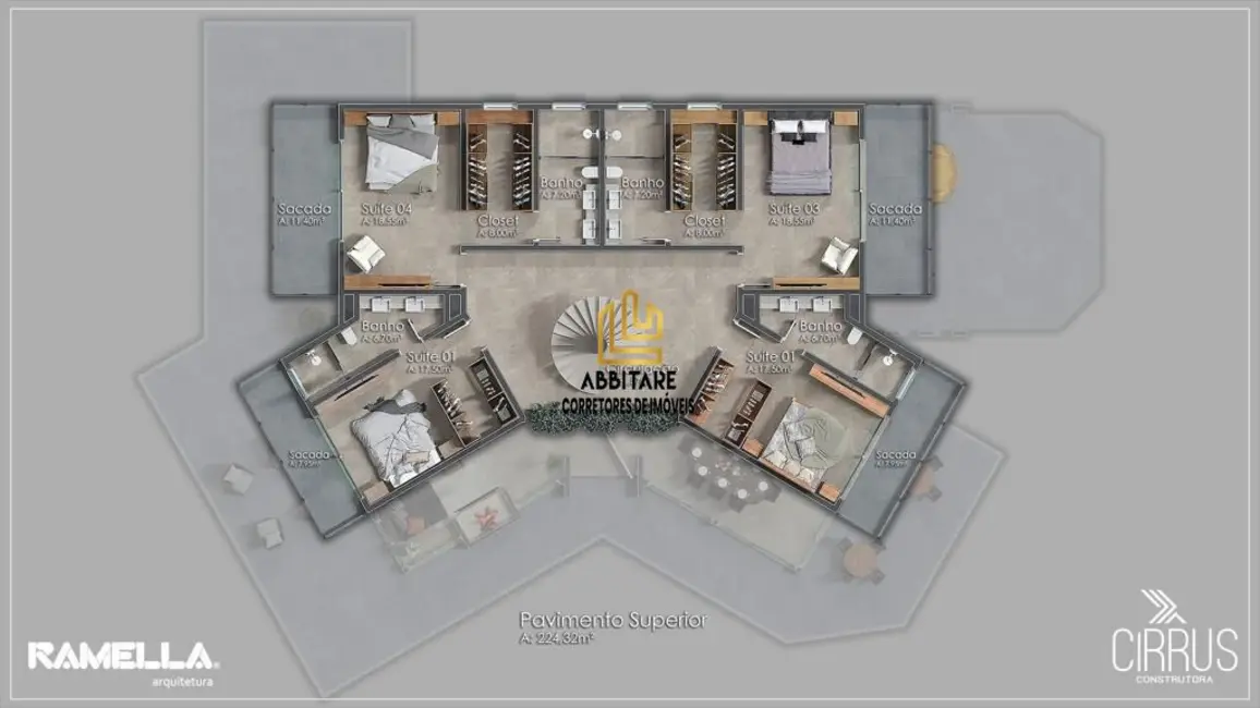 Casa com 5 quartos à venda, 563m2 em Torres - RS - imagem 5 Foto 5 de Casa com 5 quartos à venda, 563m2 em Torres - RS