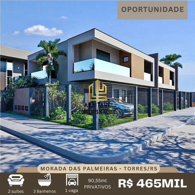 Foto 3 de Sobrado com 2 quartos à venda, 100m2 em Torres - RS