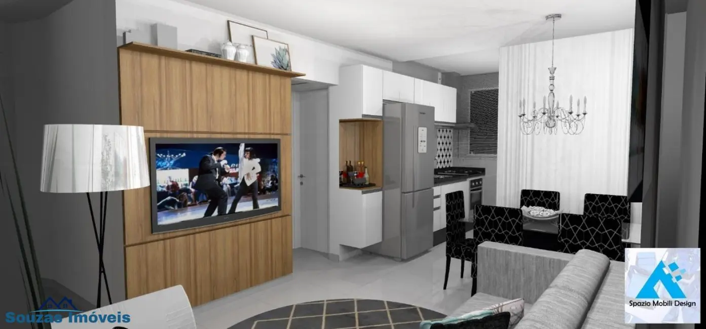 Foto 2 de Apartamento com 2 quartos à venda, 56m2 em Santo Andre - SP