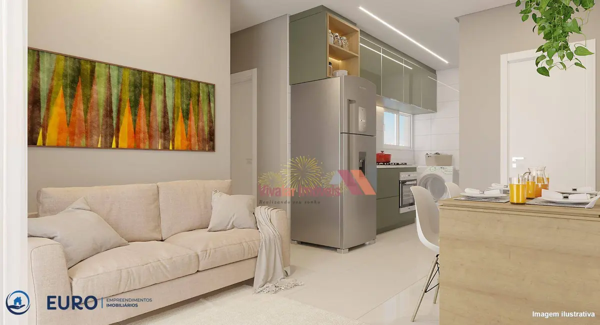 Foto 7 de Apartamento com 2 quartos à venda, 43m2 em Costeira, Araucaria - PR