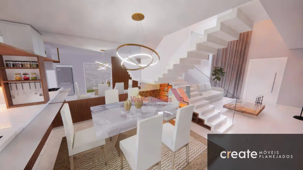 Sobrado com 3 quartos à venda, 215m2 em Iguaçu, Araucaria - PR - imagem 3 Foto 3 de Sobrado com 3 quartos à venda, 215m2 em Iguaçu, Araucaria - PR