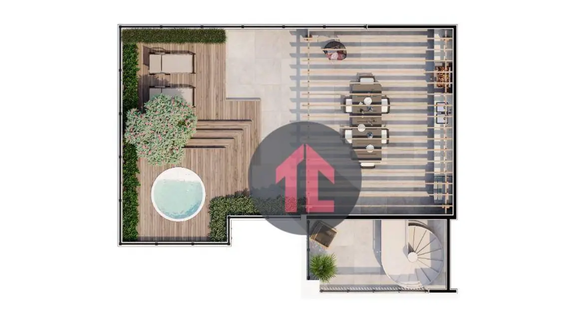 Foto 3 de Cobertura com 3 quartos à venda, 165m2 em Parque da Hípica, Campinas - SP