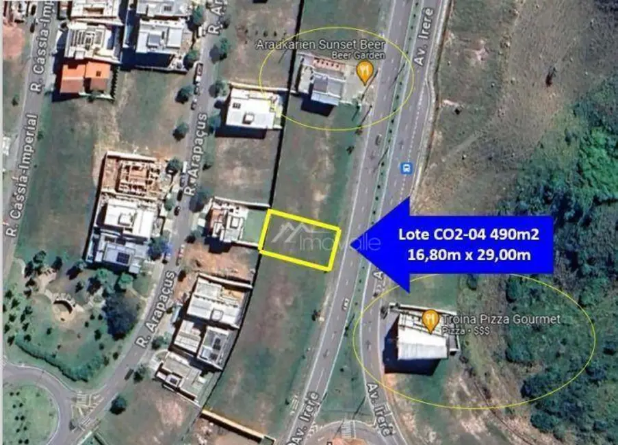 Foto 3 de Terreno / Lote à venda, 490m2 em Sao Jose Dos Campos - SP