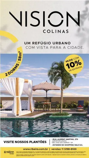 Apartamento com 1 quarto à venda, 33m2 em Sao Jose Dos Campos - SP - imagem 4 Foto 4 de Apartamento com 1 quarto à venda, 33m2 em Sao Jose Dos Campos - SP