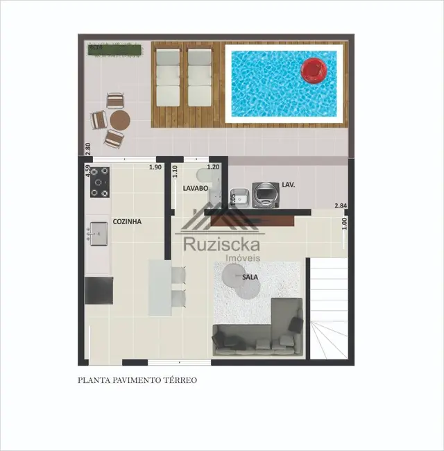 Foto 9 de Casa com 2 quartos à venda, 67m2 em Mongagua - SP