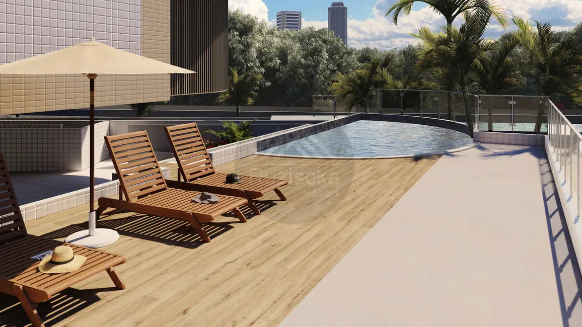 Foto 4 de Apartamento com 2 quartos à venda, 1963m2 em Mongagua - SP