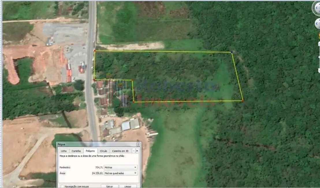 Foto 2 de Terreno / Lote à venda e para alugar, 22000m2 em Itapoa - SC