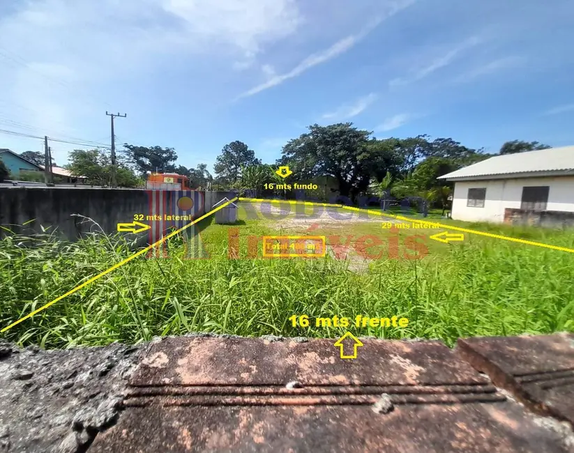 Foto 4 de Terreno / Lote à venda, 488m2 em Itapoa - SC