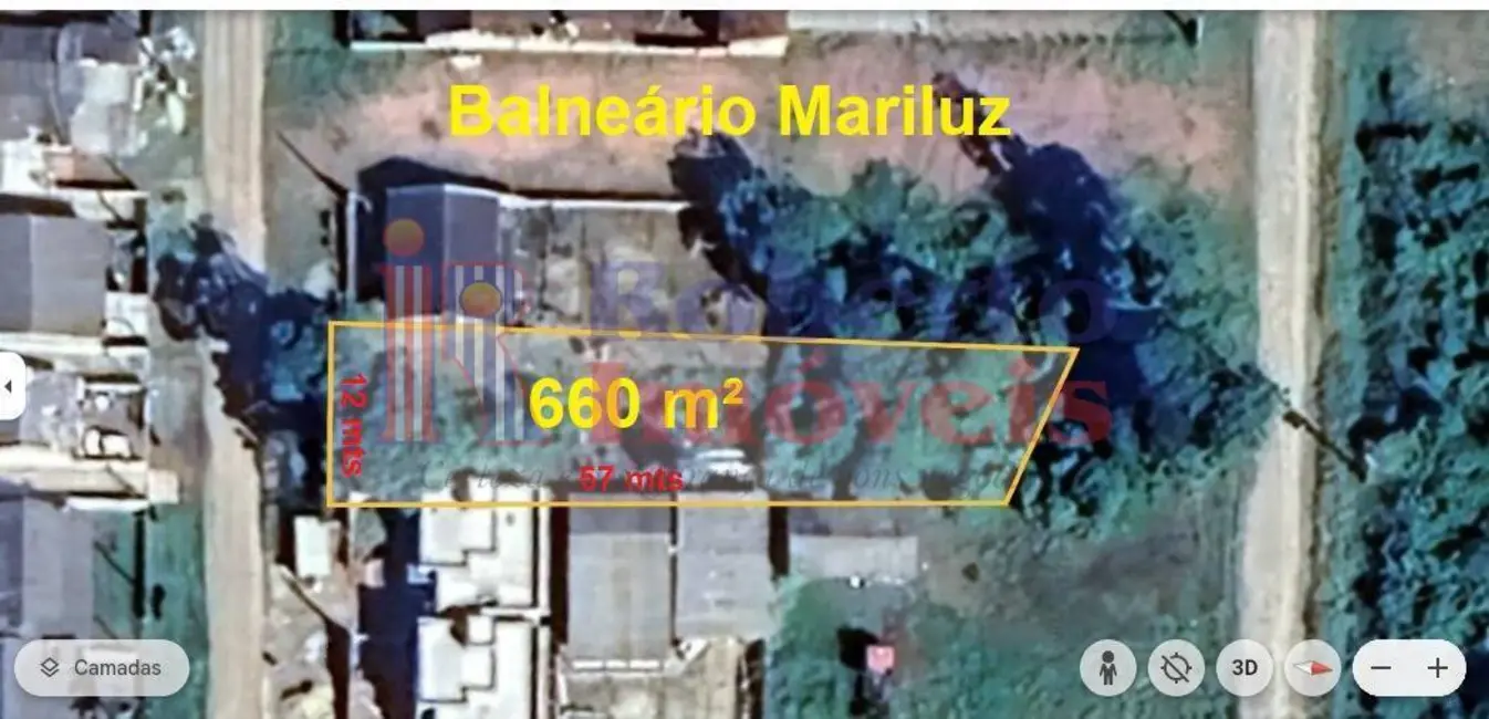 Foto 2 de Terreno / Lote à venda, 660m2 em Itapoa - SC