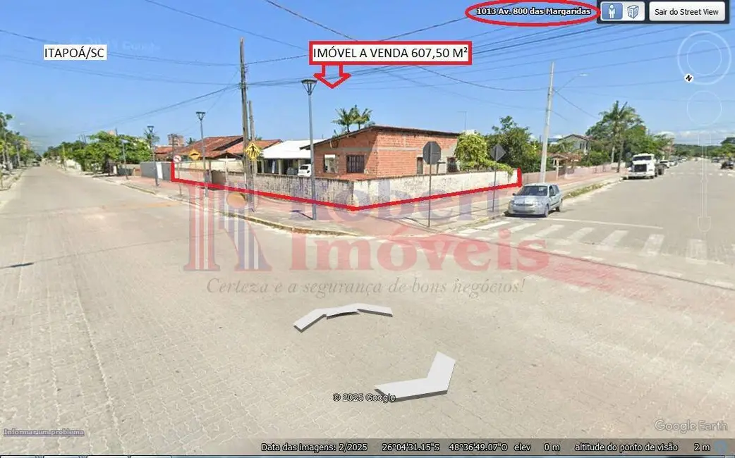 Foto 2 de Sala Comercial à venda, 608m2 em Itapoa - SC