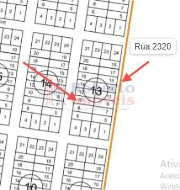 Foto 1 de Terreno / Lote à venda, 360m2 em Itapoa - SC