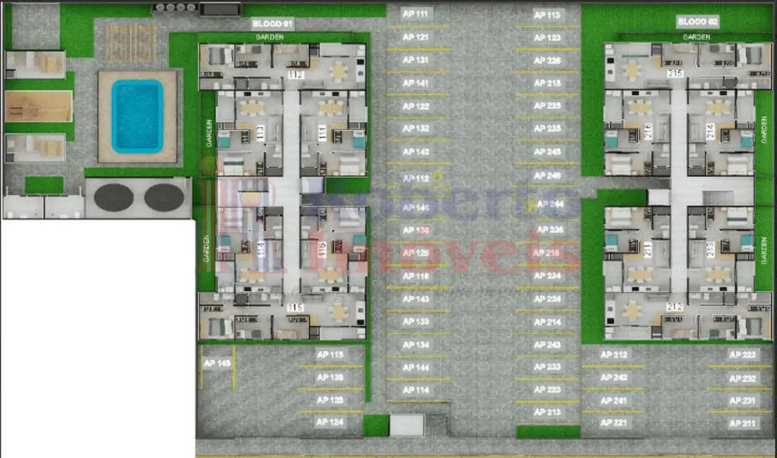 Foto 4 de Apartamento com 3 quartos à venda em Itapoa - SC