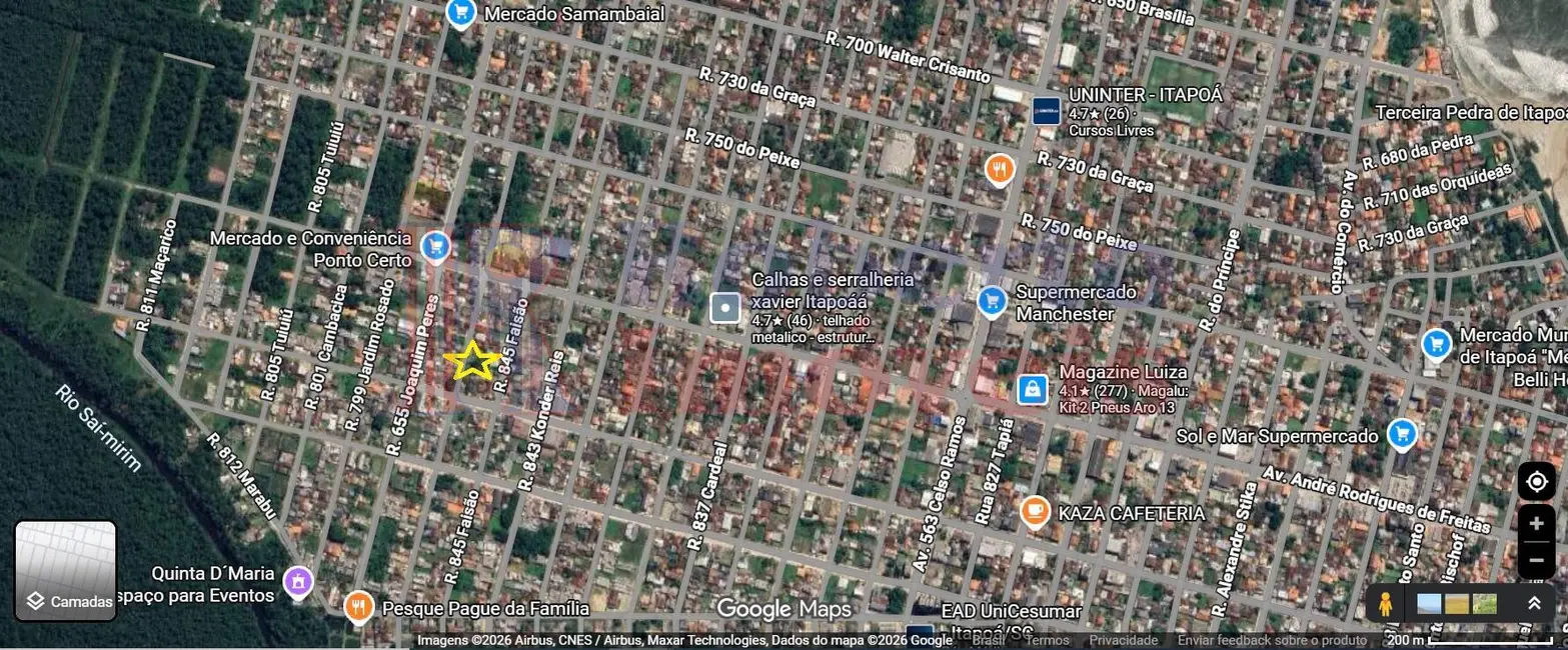 Foto 1 de Terreno / Lote à venda, 360m2 em Itapoa - SC